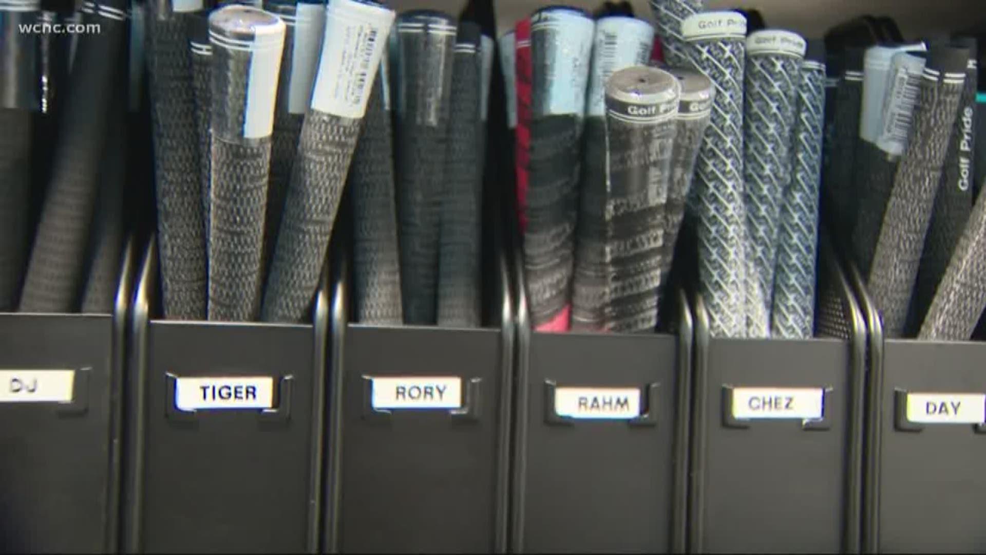 NBC Charlotte got an inside look at the place where some of the world's top golfers go for their equipment.