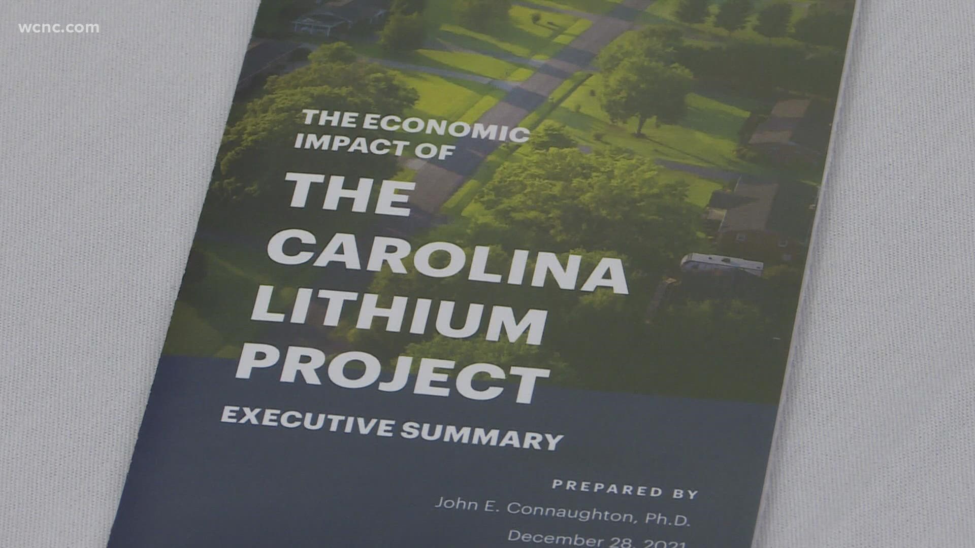 For months we've been reporting on the piedmont lithium mine plans in gaston county and the backlash it's caused.