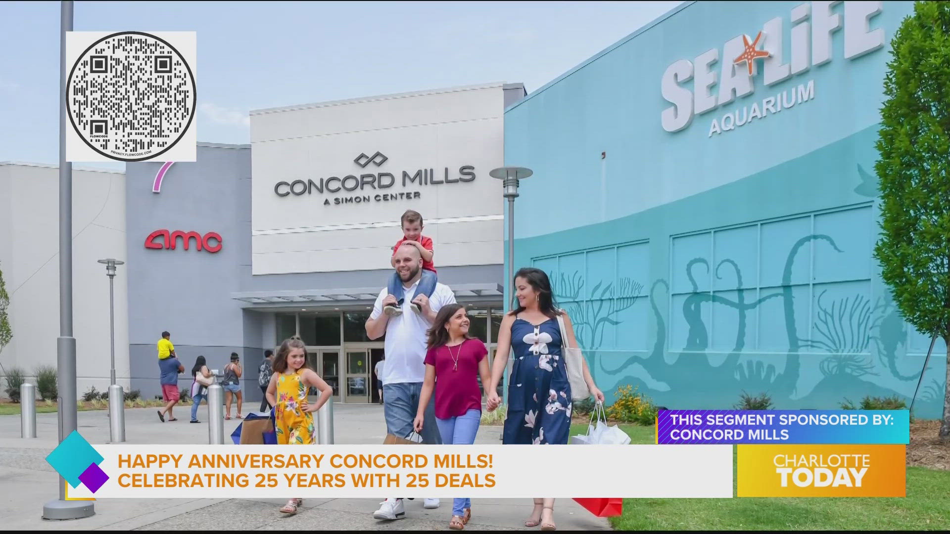 Come and celebrate Concord Mills 25th anniversary