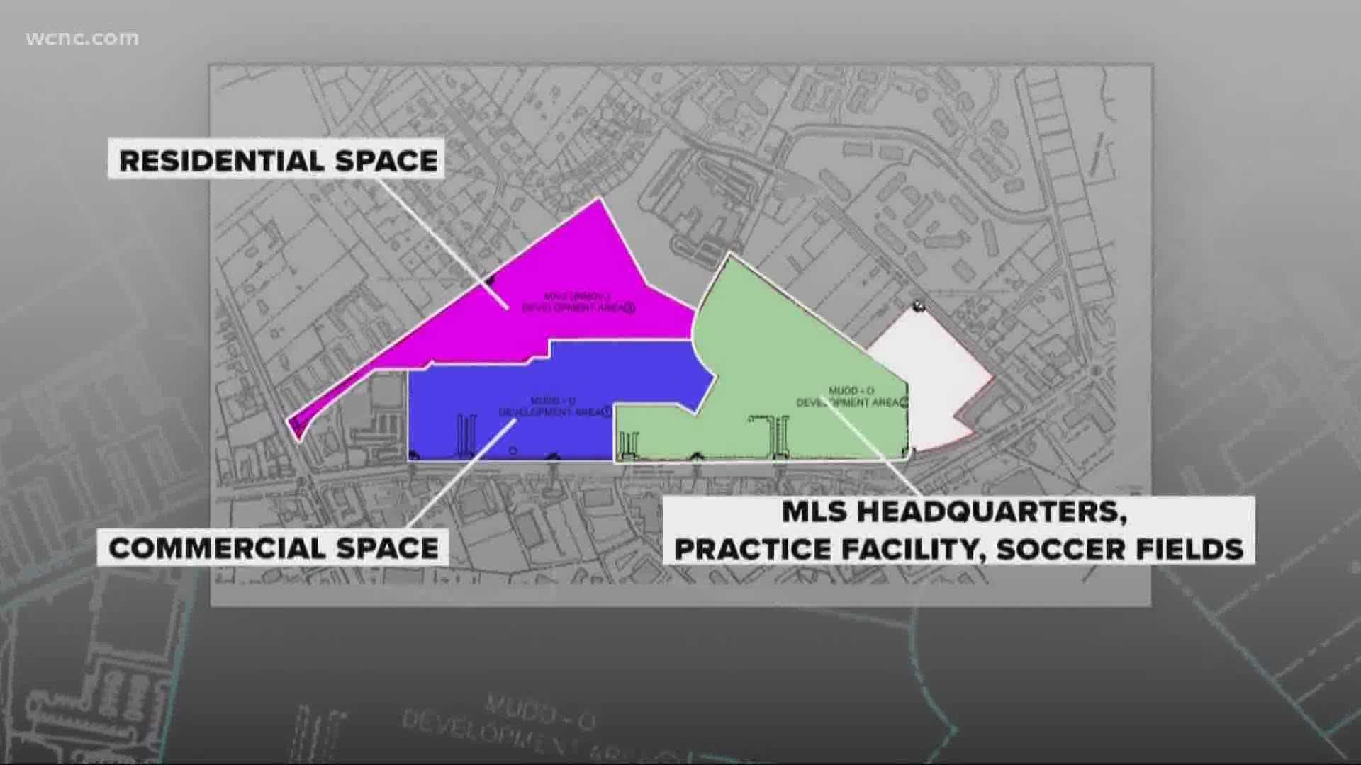 Charlotte City Council is set to vote tonight on rezoning the former Eastland Mall site. The proposal would put MLS facilities and housing on the former mall site.