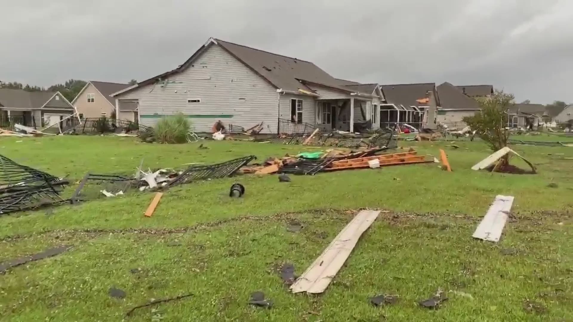 Hurricane Dorian causes damage in Brunswick County