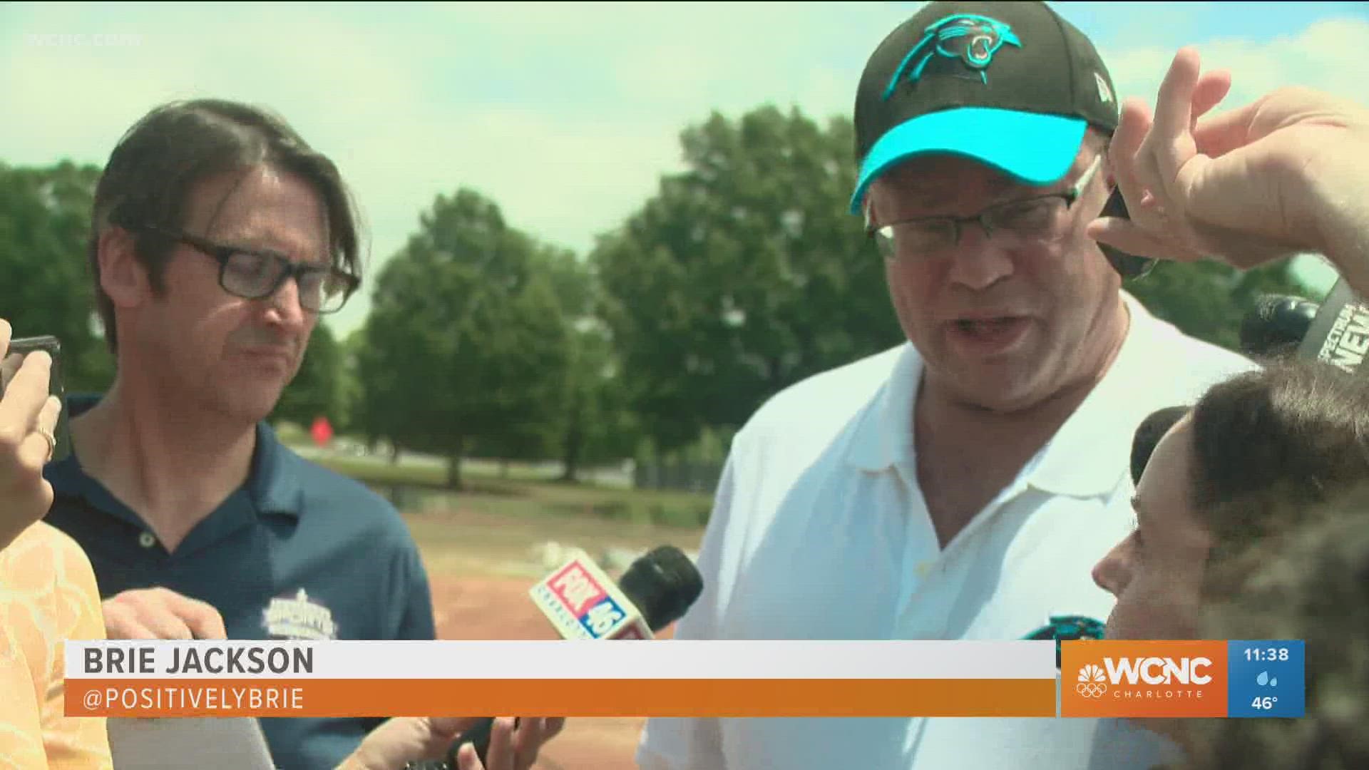 Panthers owner David Tepper is continuing to make an impact off of the field.