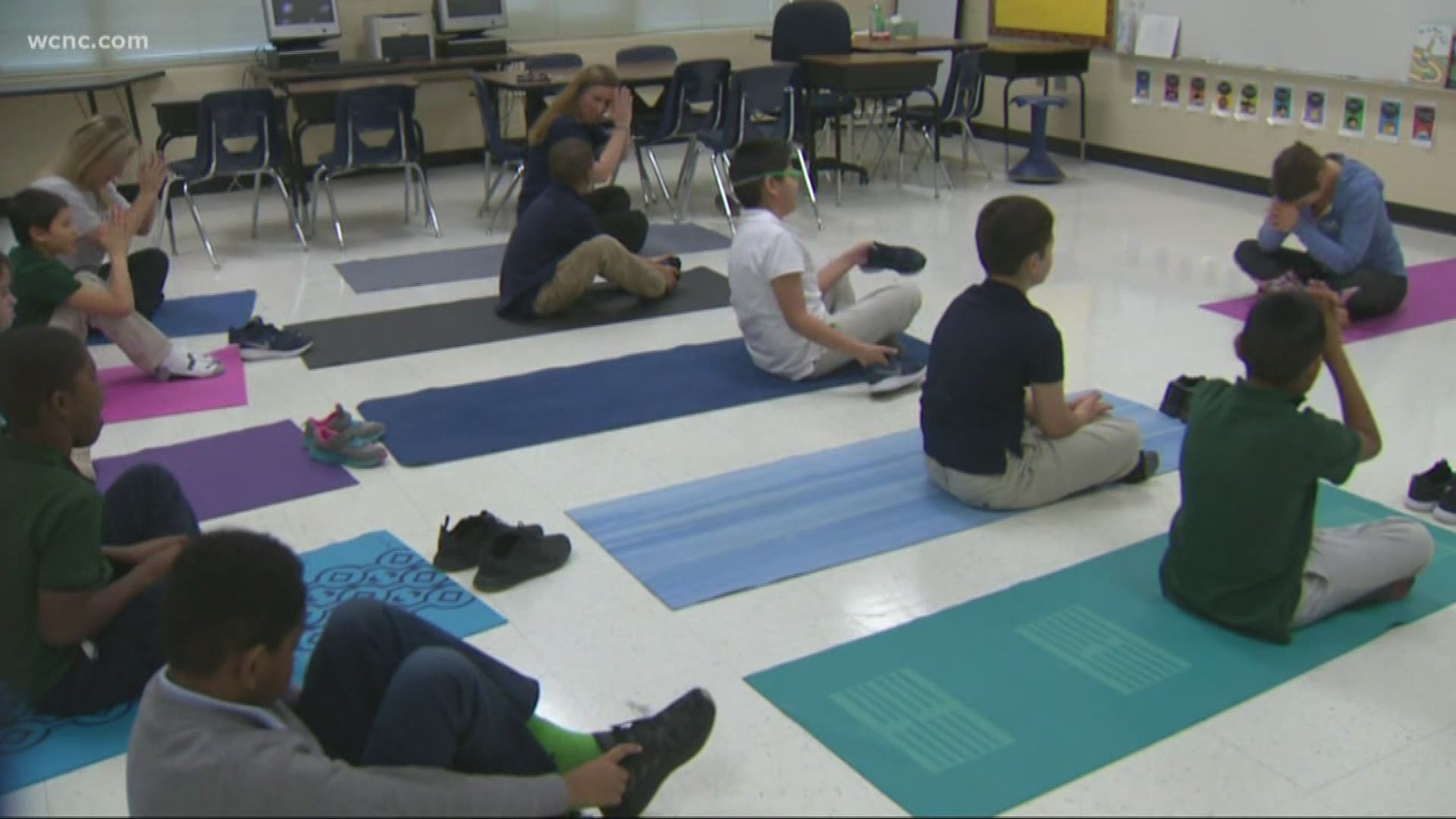 Exceptional Yoga is an in-school yoga program for those with special needs.