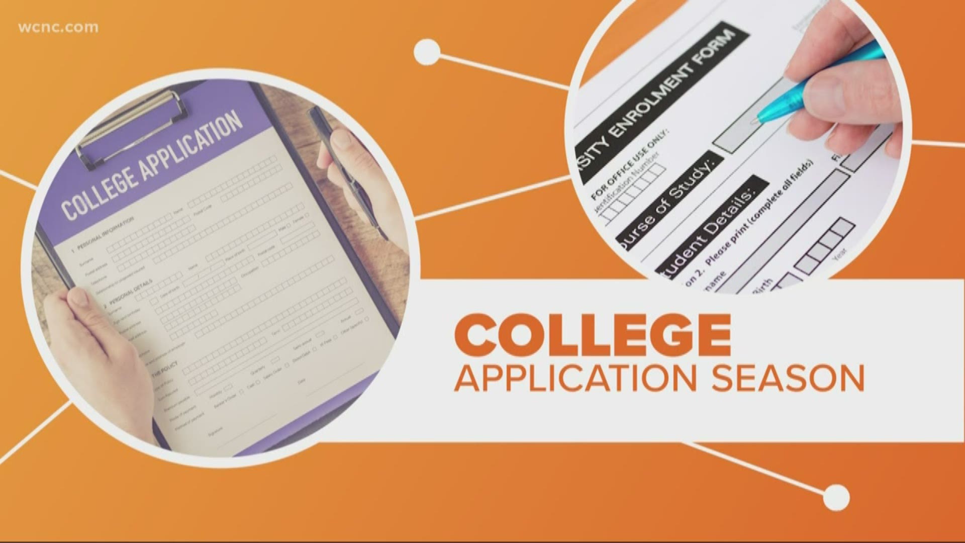 As we start a new year, it's time for high school seniors to figure out their futures. But some are just trying to figure out college applications.