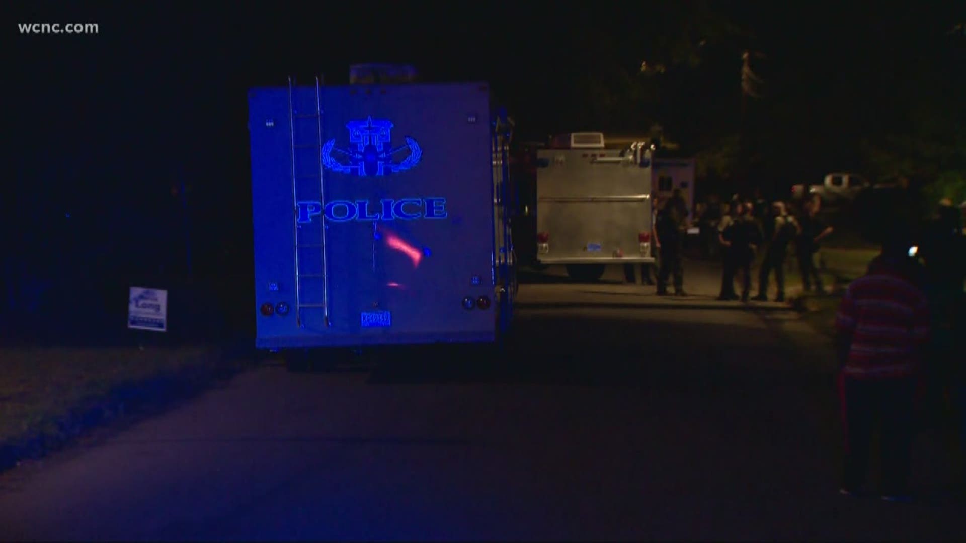Neighbors in the area told NBC Charlotte an assault in the street initiated the response.