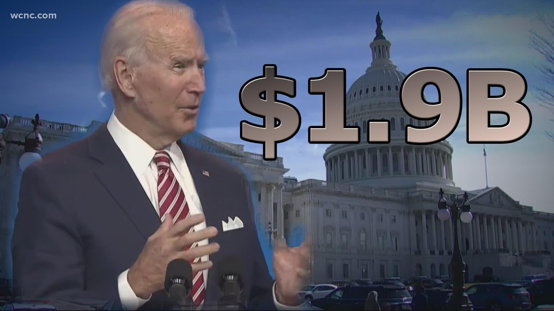 President Biden’s $1.9 billion relief plan would include college students.