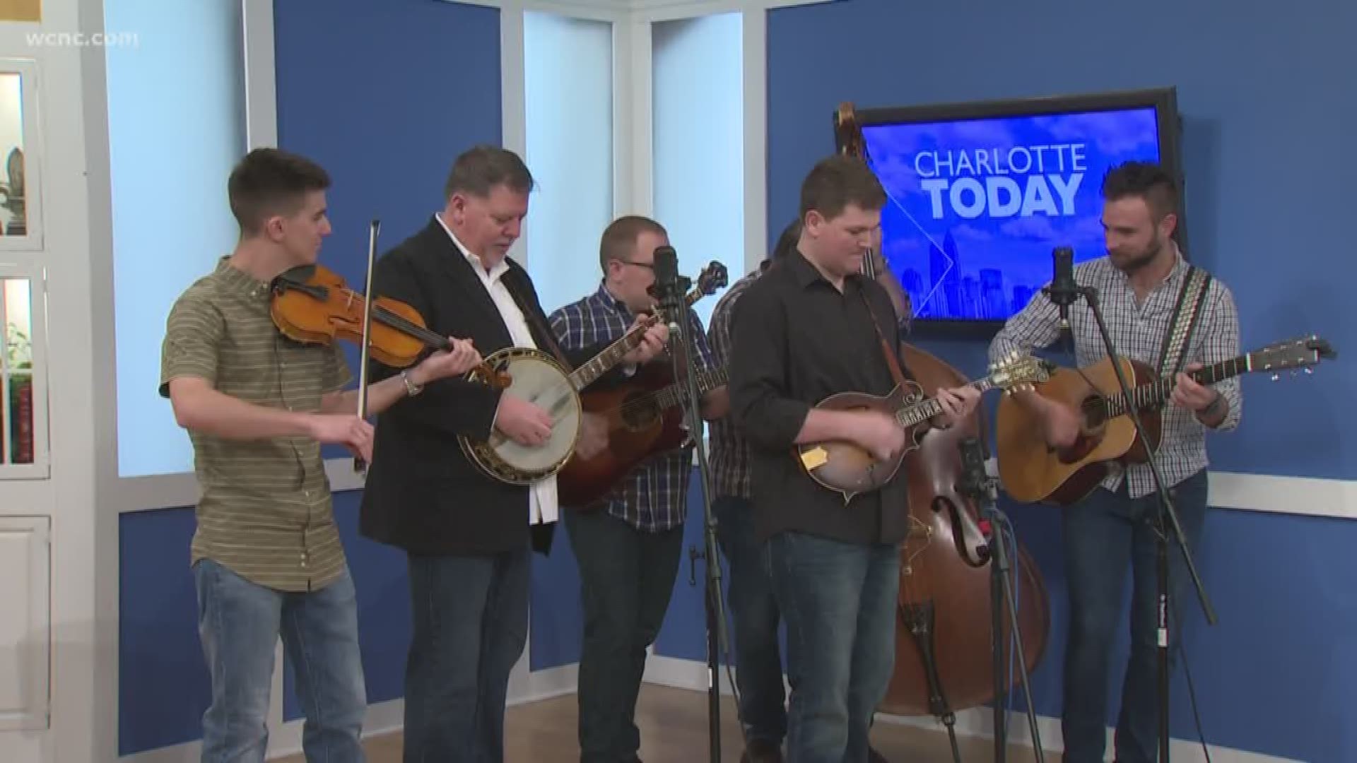 The band Sideline performs and tells us about The Big Lick Bluegrass Festival