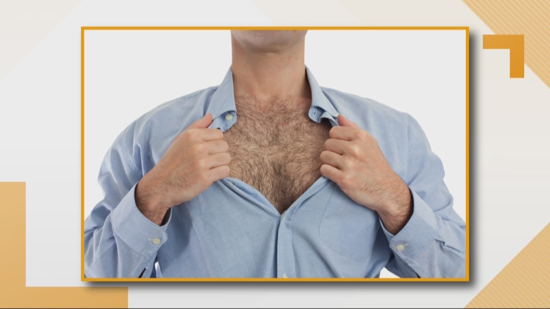 55% of men are embarrassed by their body hair, survey finds 