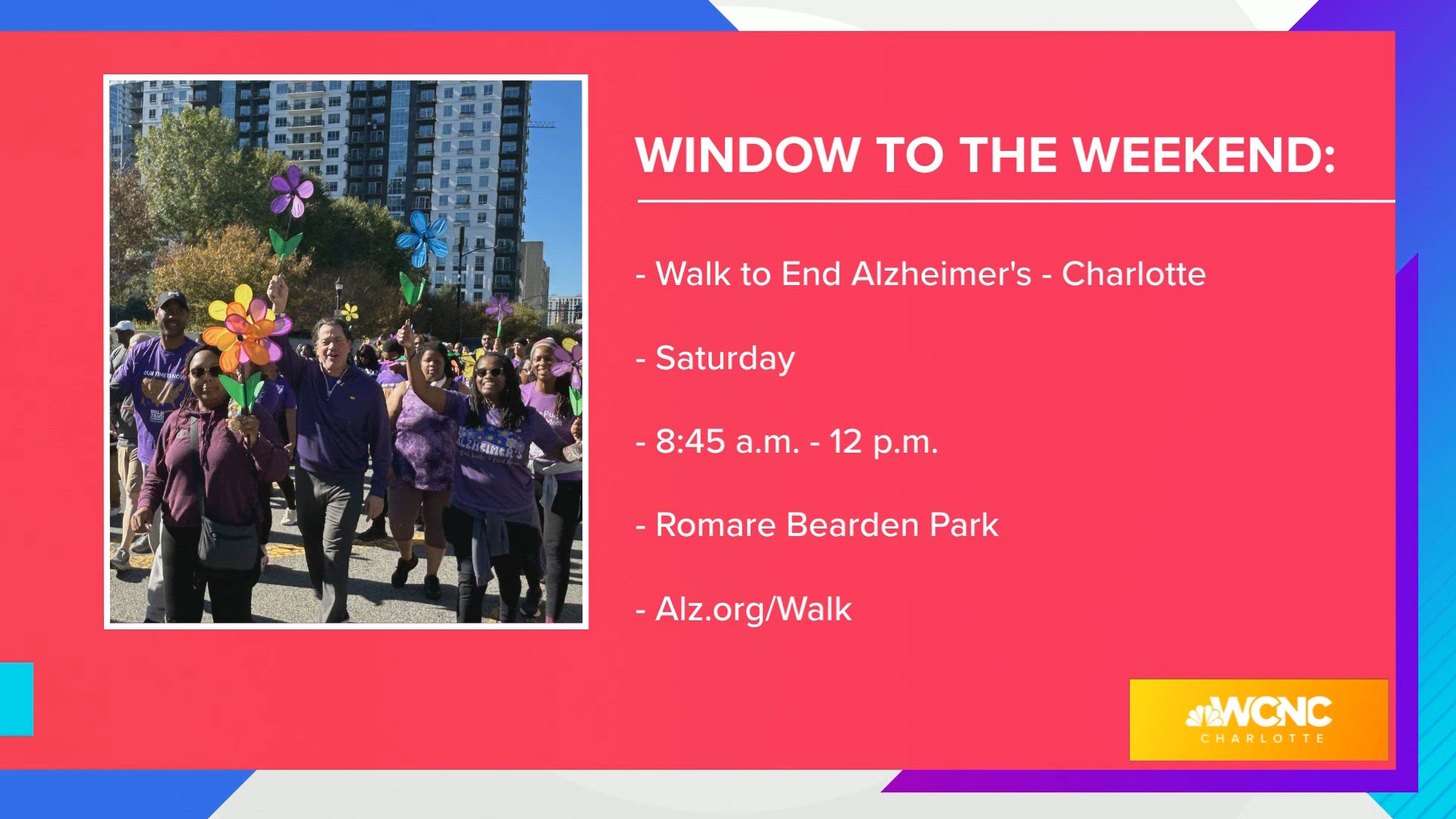 To The Window Charlotte Window to the Weekend preview: Walk, sip, and cheer ...