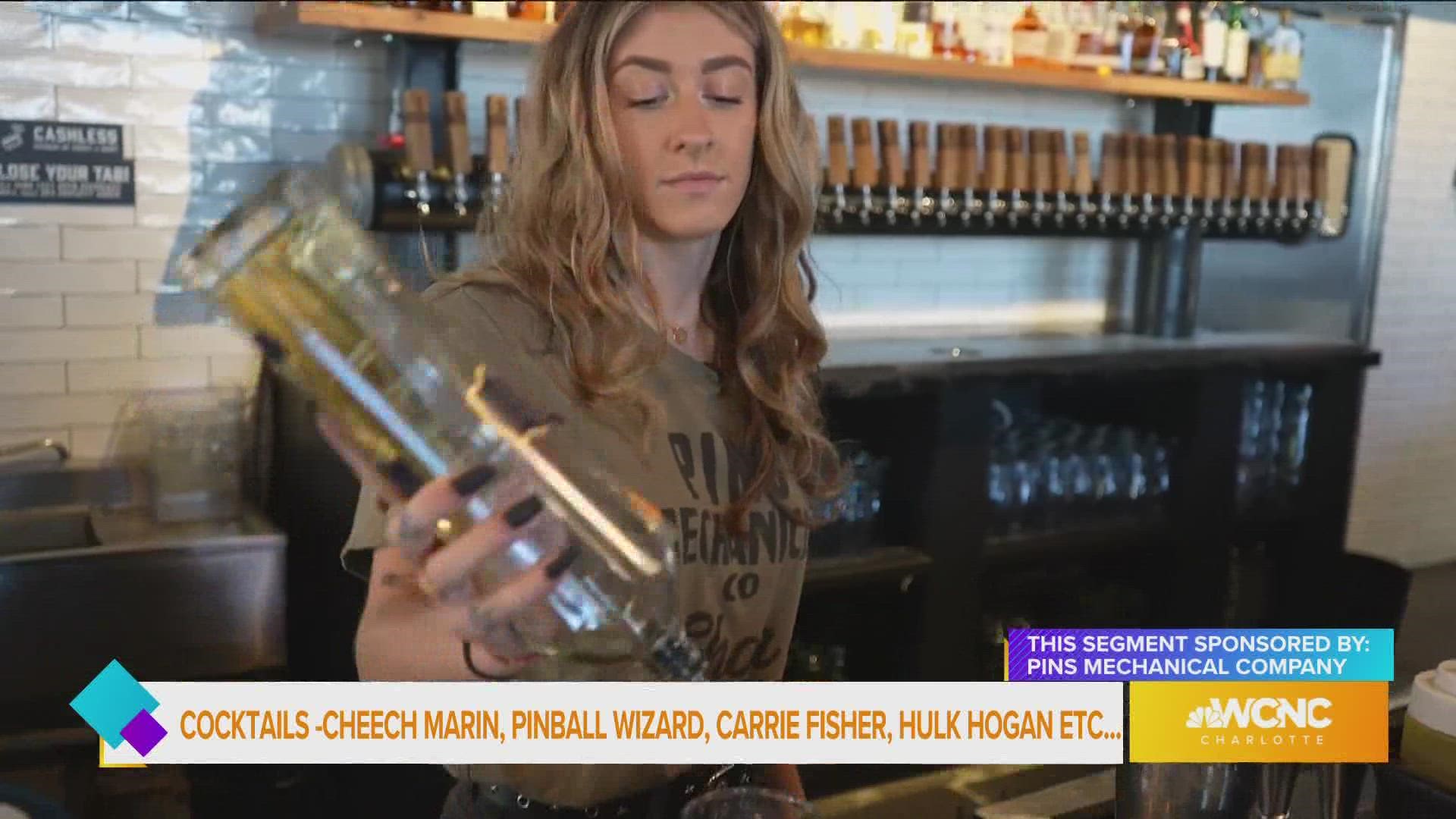 Pins Mechanical Company at Night