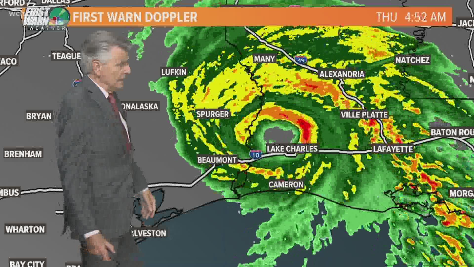 Hurricane Laura made landfall as a powerful Category 4 hurricane on the Louisiana coast, battering the Gulf coast with winds of over 130 mph.