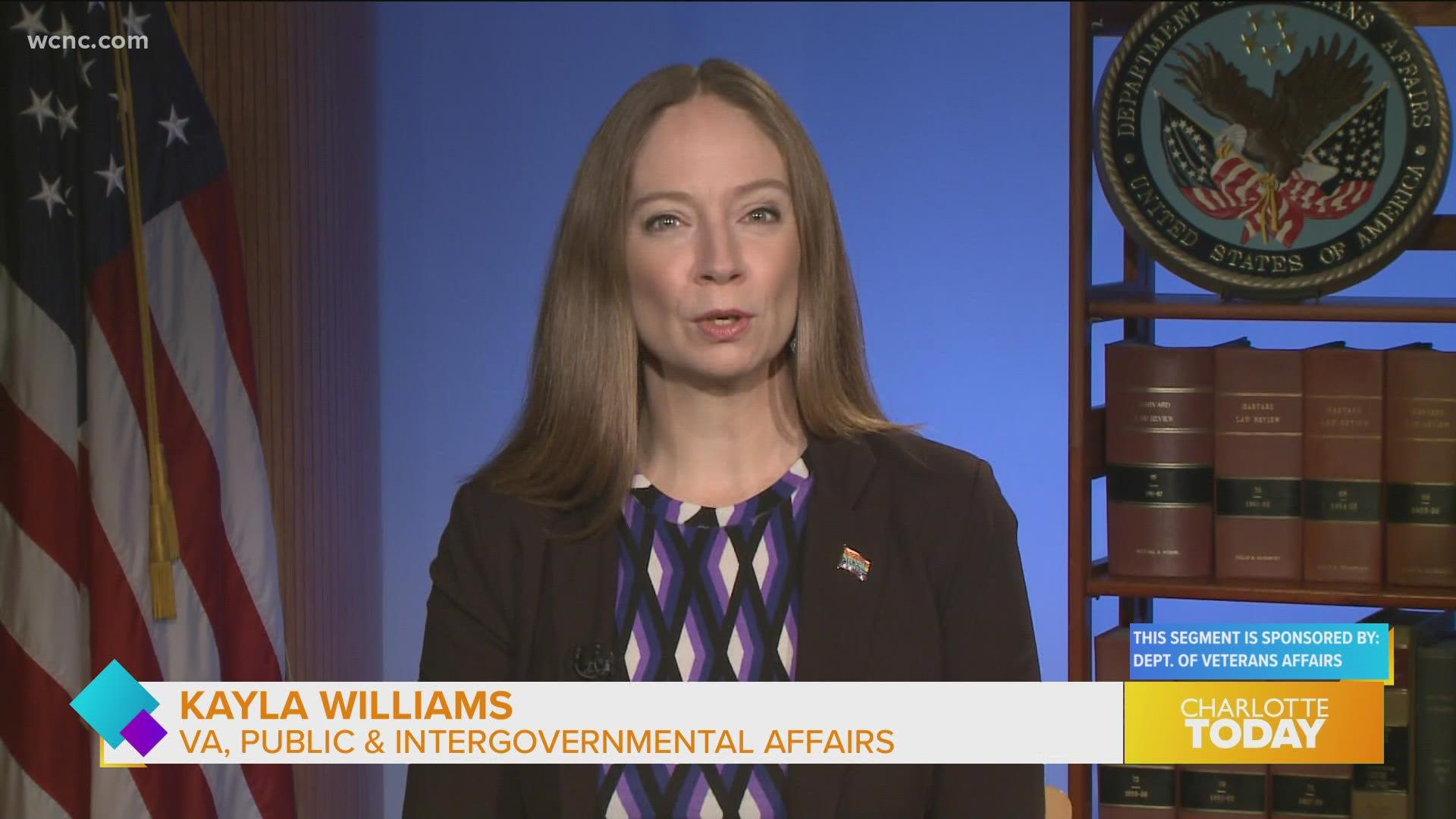 Kayla M. Williams, Assistant Secretary for the Department of Veterans Affairs Office of Public and Intergovernmental Affairs shares more information