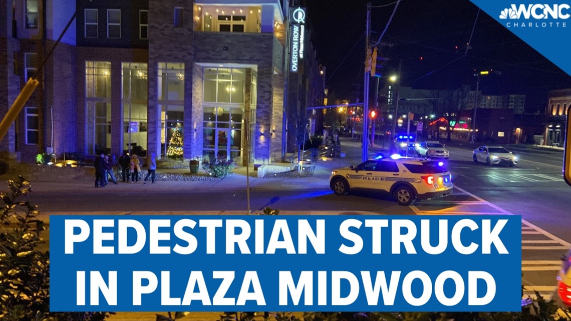 Pedestrian hit in Charlotte's Plaza Midwood neighborhood