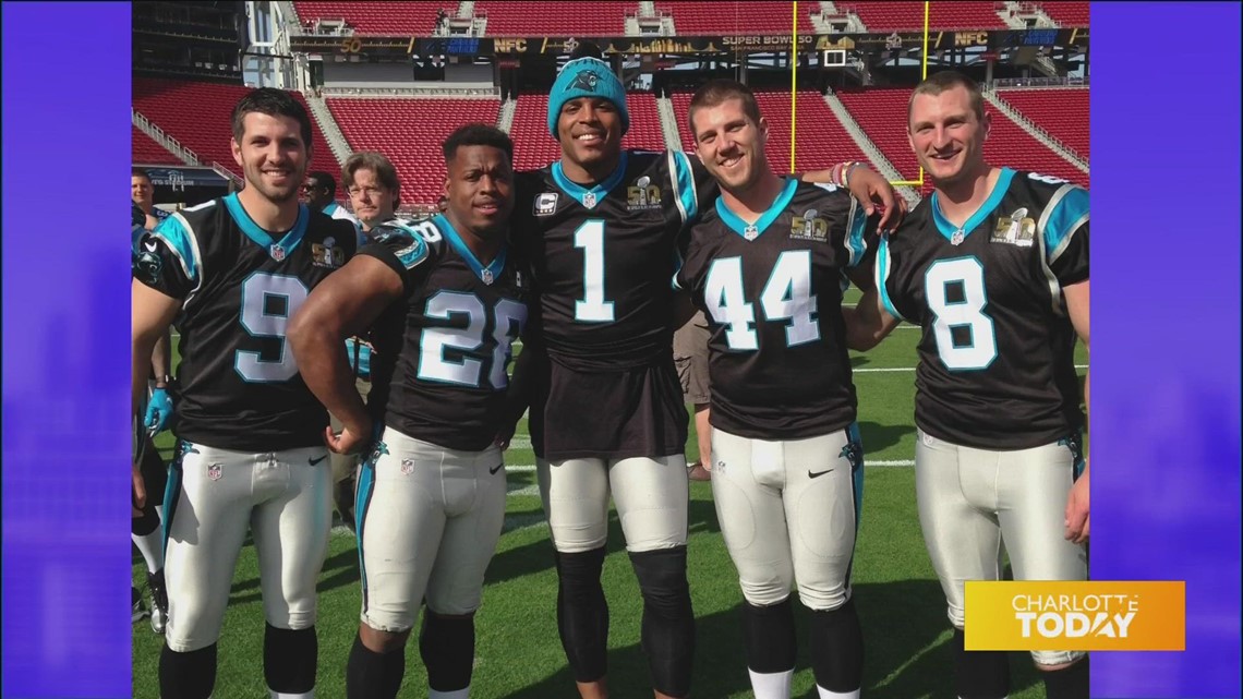 J.J. Jansen of the Carolina Panthers after a game against the Buffalo