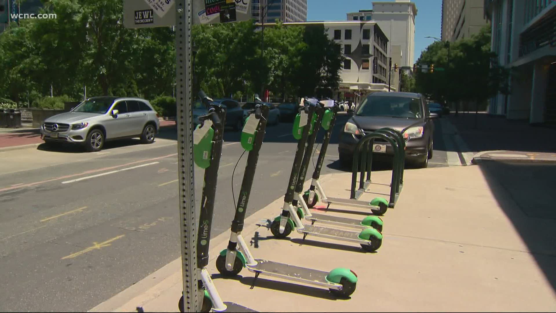 The company put 50 scooters back on the streets today with free helmets and rides to healthcare workers.