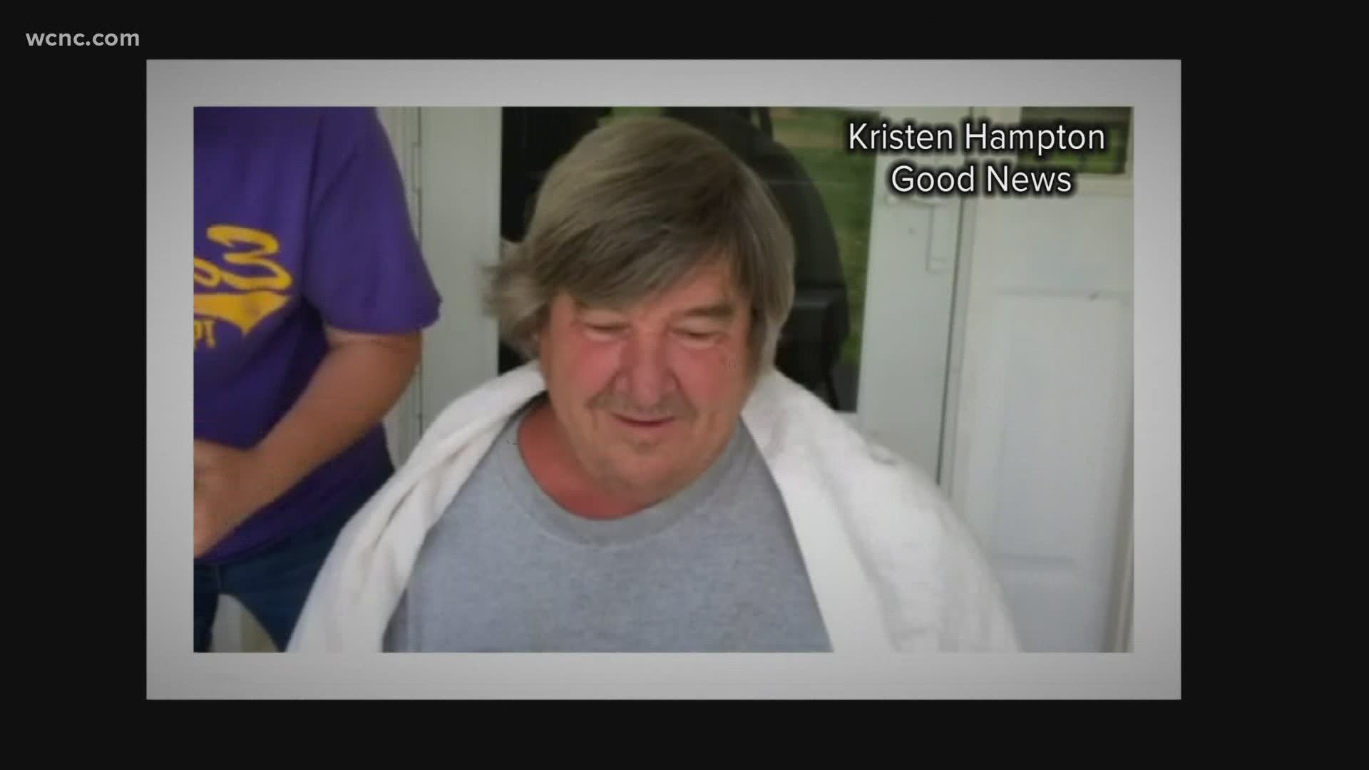A simple front porch haircut quickly turned into much more than that when 1,600 people watching live donated more than $33,000 for charity.
