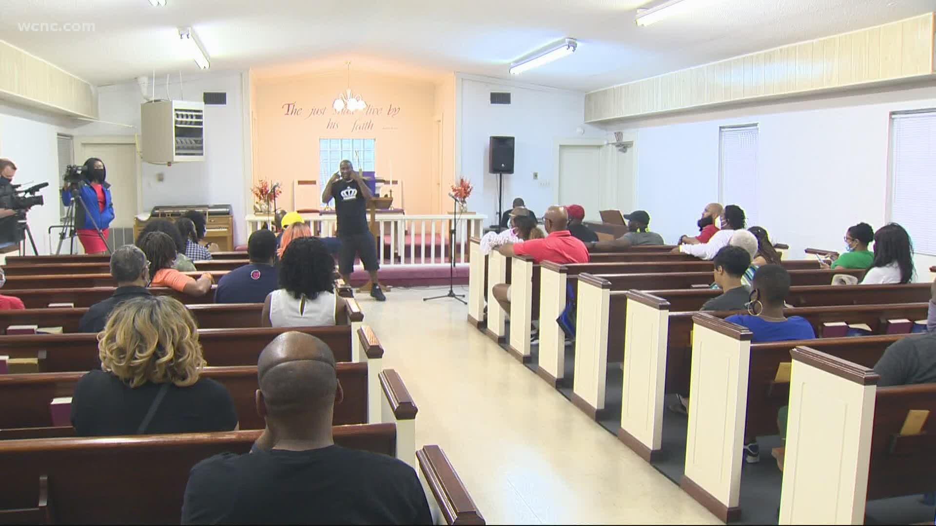 After another homicide on Beatties Ford Road, community leaders gathered to discuss how to create lasting change.