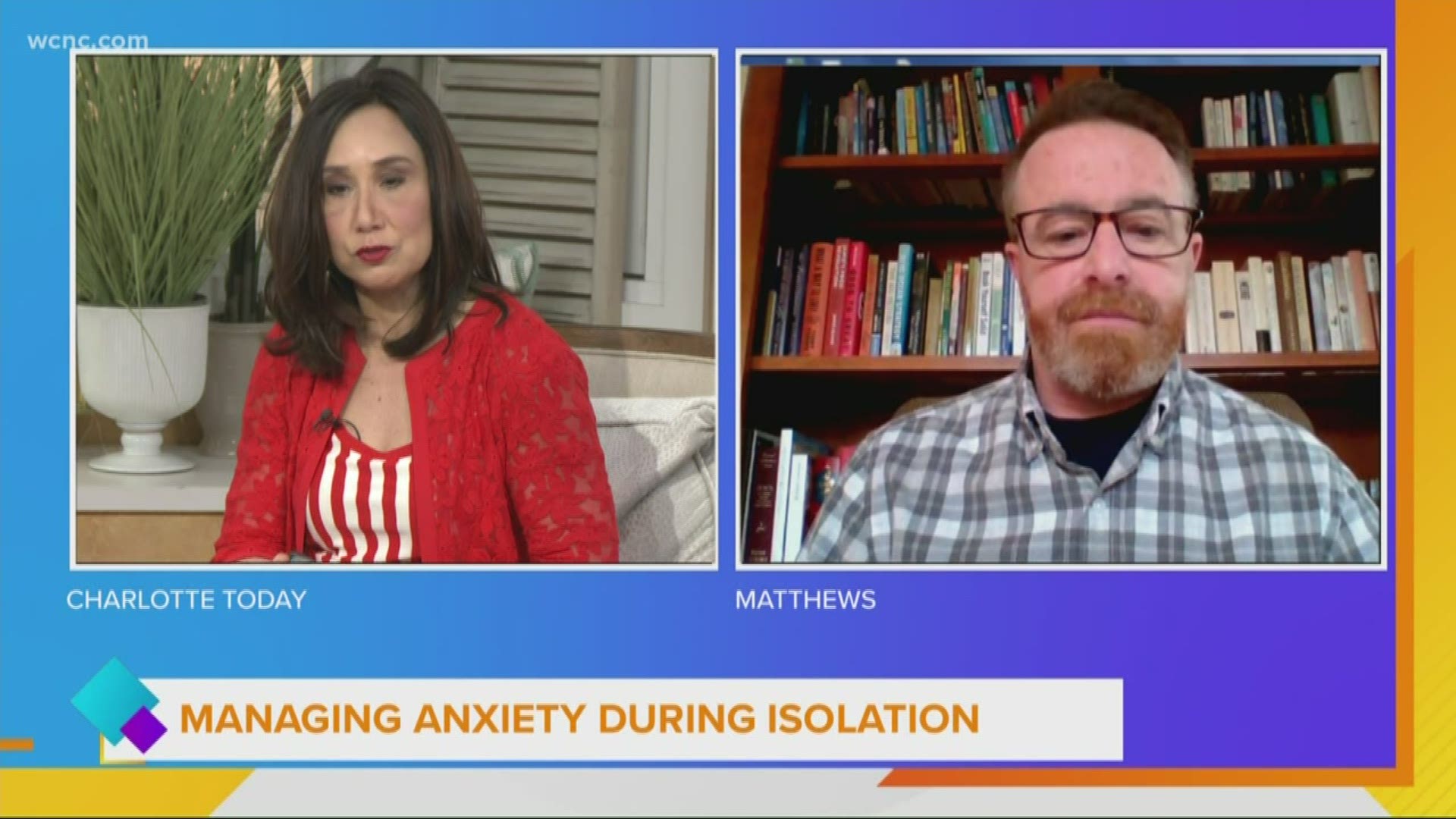 If you're feeling anxious right now, you're not alone. Counselor Mike Vaughn shares advice.