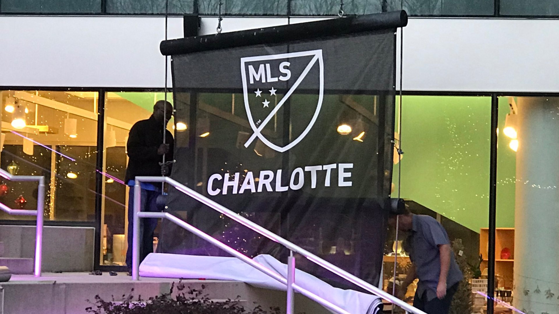 Charlotte leaders and the commissioner of Major League Soccer are expected to officially introduce the Queen City's new MLS team.