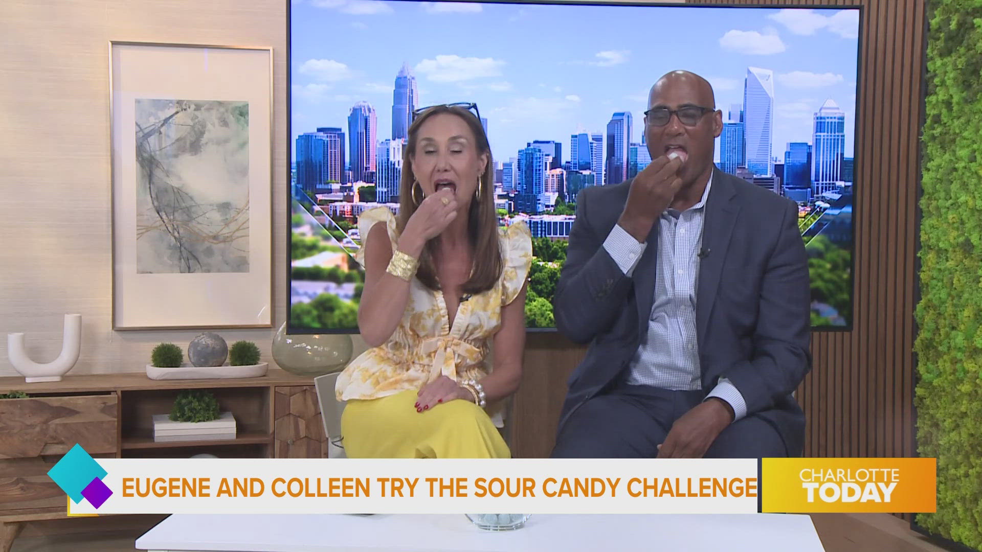 “This Candy Is Diabolical”: Colleen & Eugene Take on the Sour Candy Challenge
