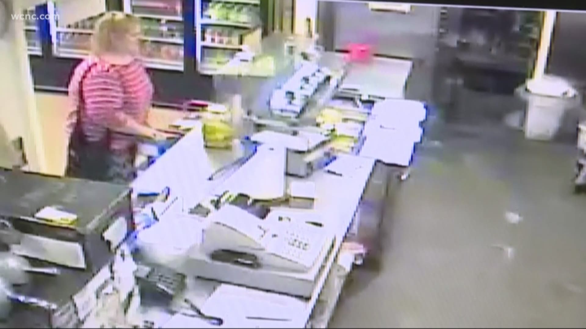 Surveillance video shows a woman stealing the tip jar from a Gastonia restaurant when no one was looking. The workers are hoping it helps identify the woman who stole their hard-earned money.