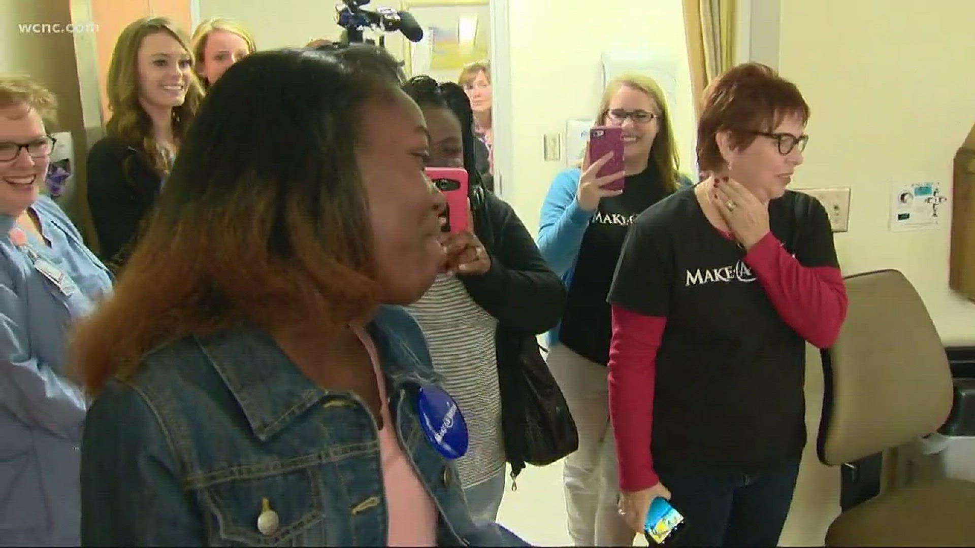 A local girl with a rare blood disorder gets a wish granted