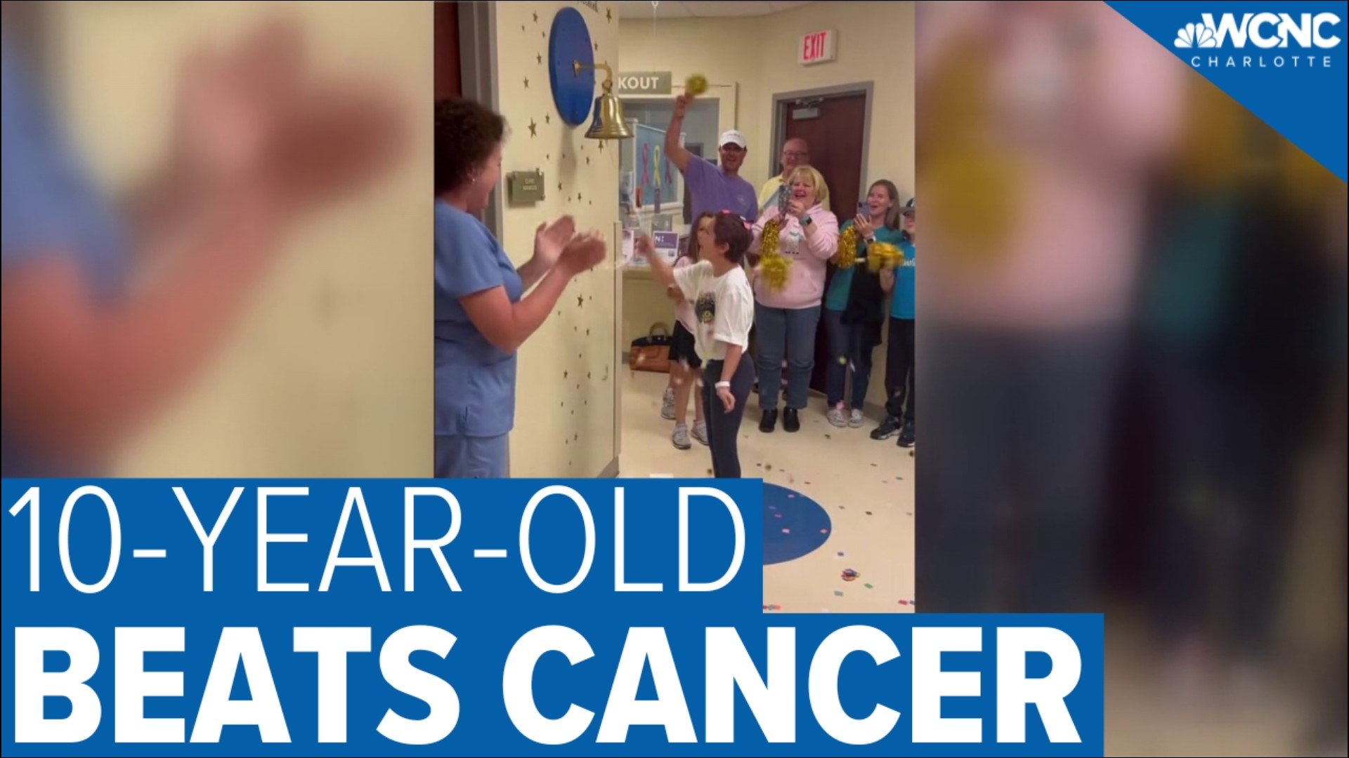 Earlier this month, 10-year-old Olivia Reardon rang the "cancer-free bell" at Novant Health Hemby Children's Hospital after over a year of treatment.