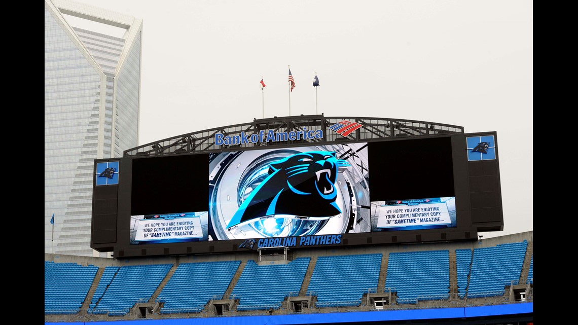 Renovations debut at Bank of America Stadium