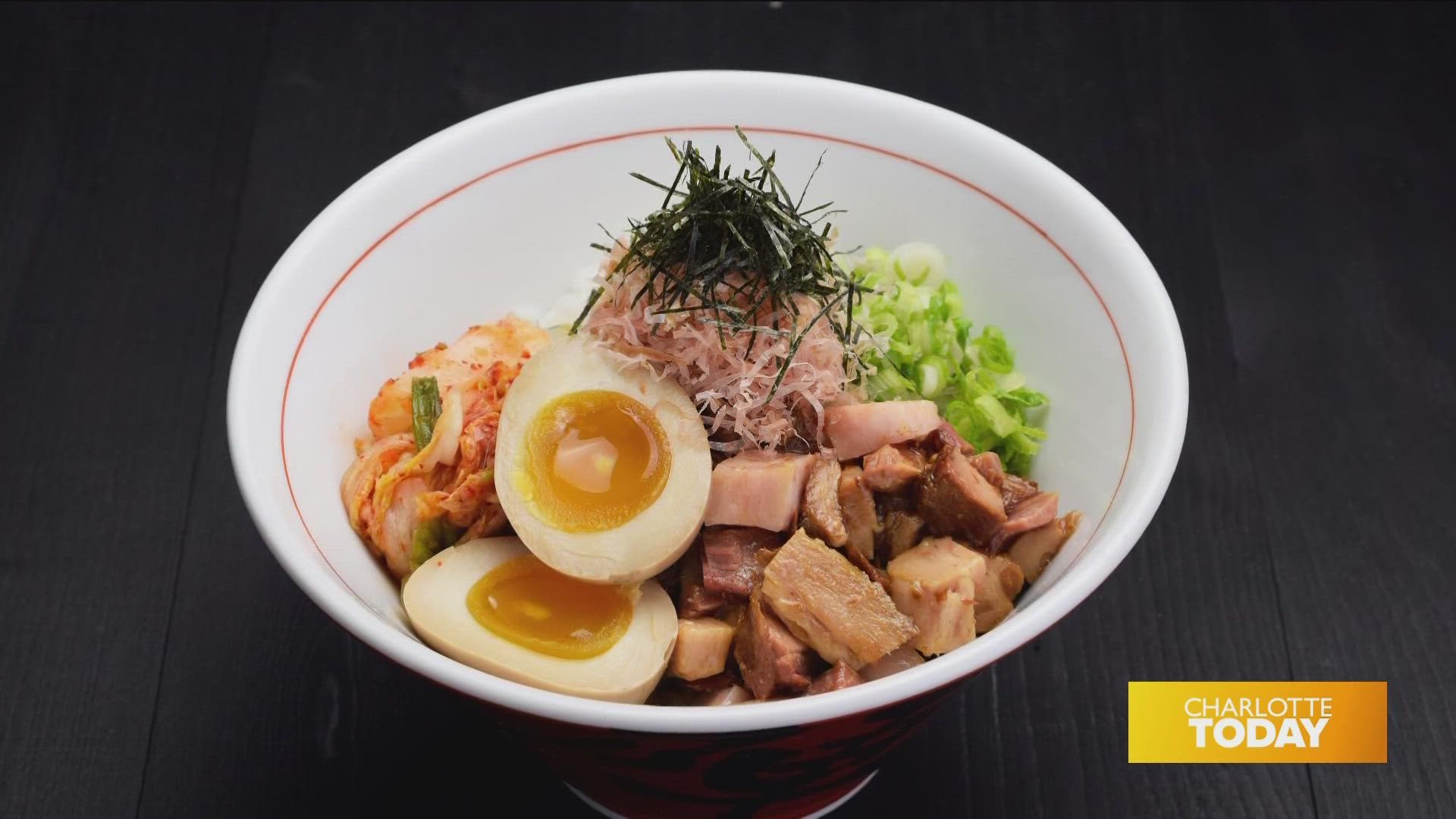 It's not your ordinary ramen noodle bowl