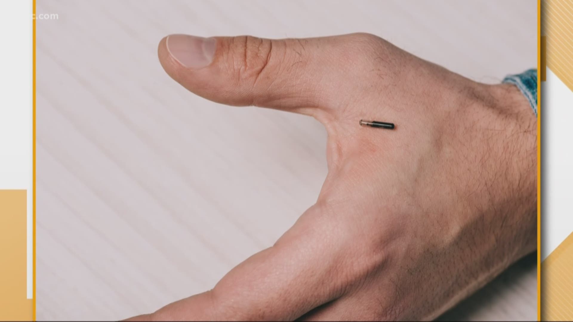 The Swedes are taking implants to a whole new level. They're getting microchips inserted under their skin so they can do everyday activities. The chips monitor their health and allow them to purchase items in stores.