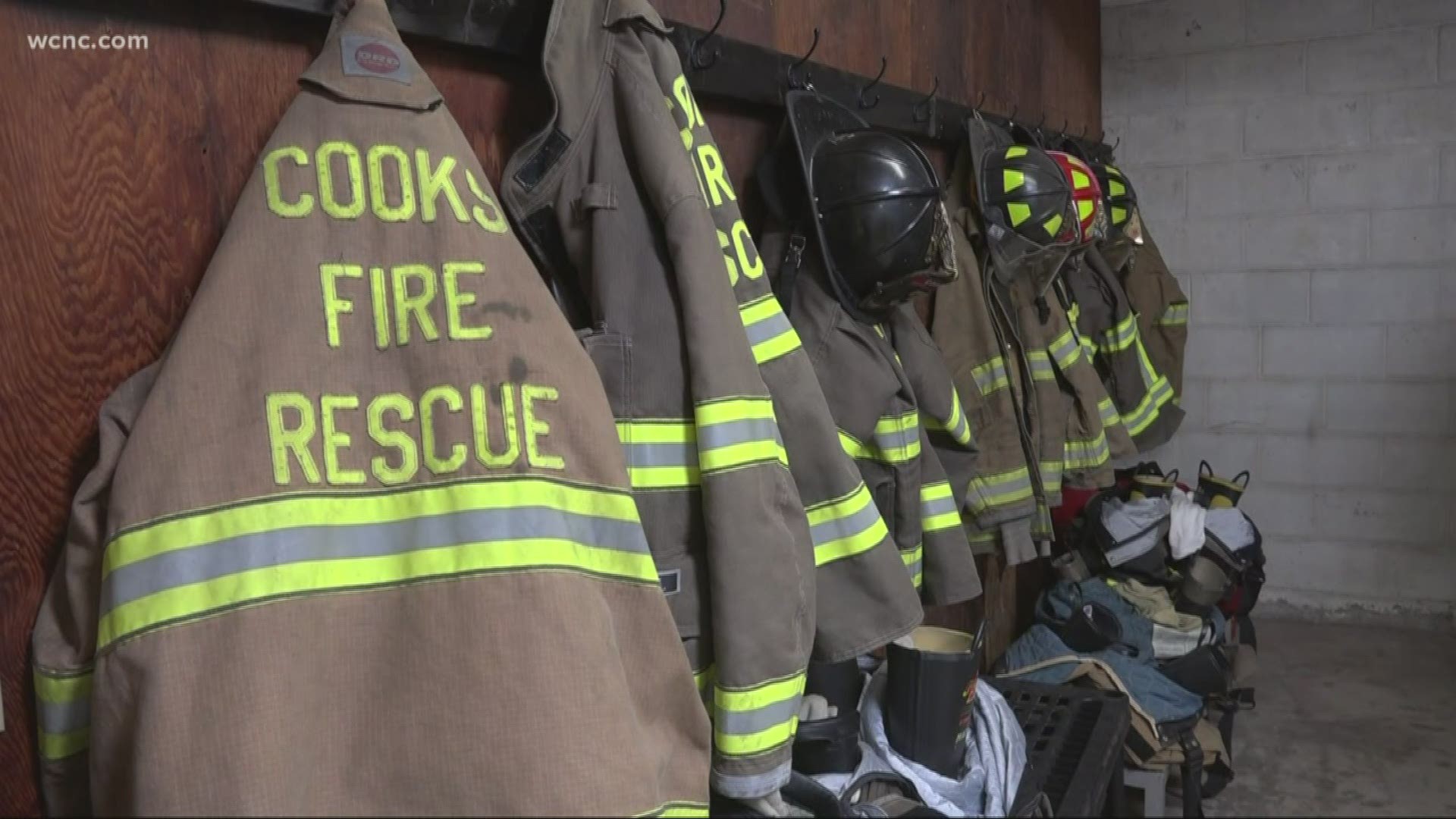After a long history serving in our area, the Cook’s Community Volunteer Fire Department in northeast Charlotte is at risk of losing its funding.