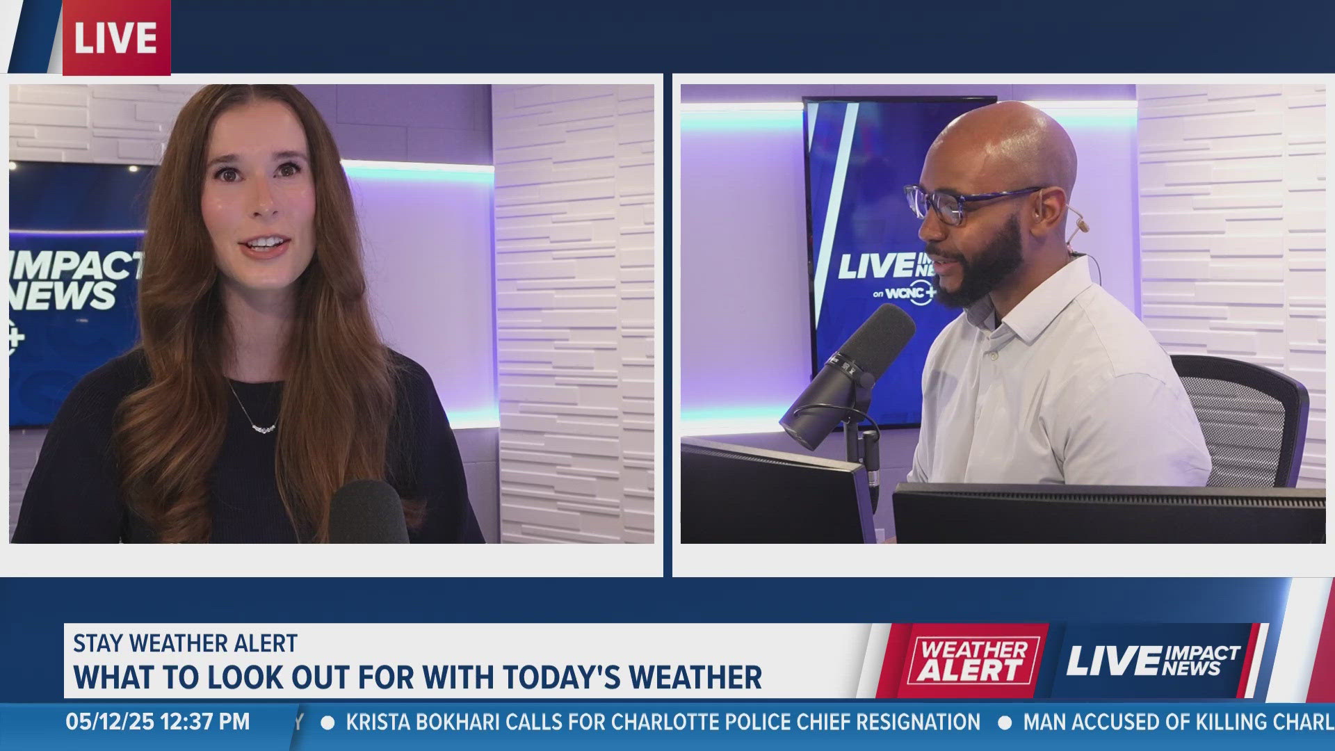 Meteorologist Bekah Birdsall joined the Live Impact News team to talk about what we can expect this afternoon. 