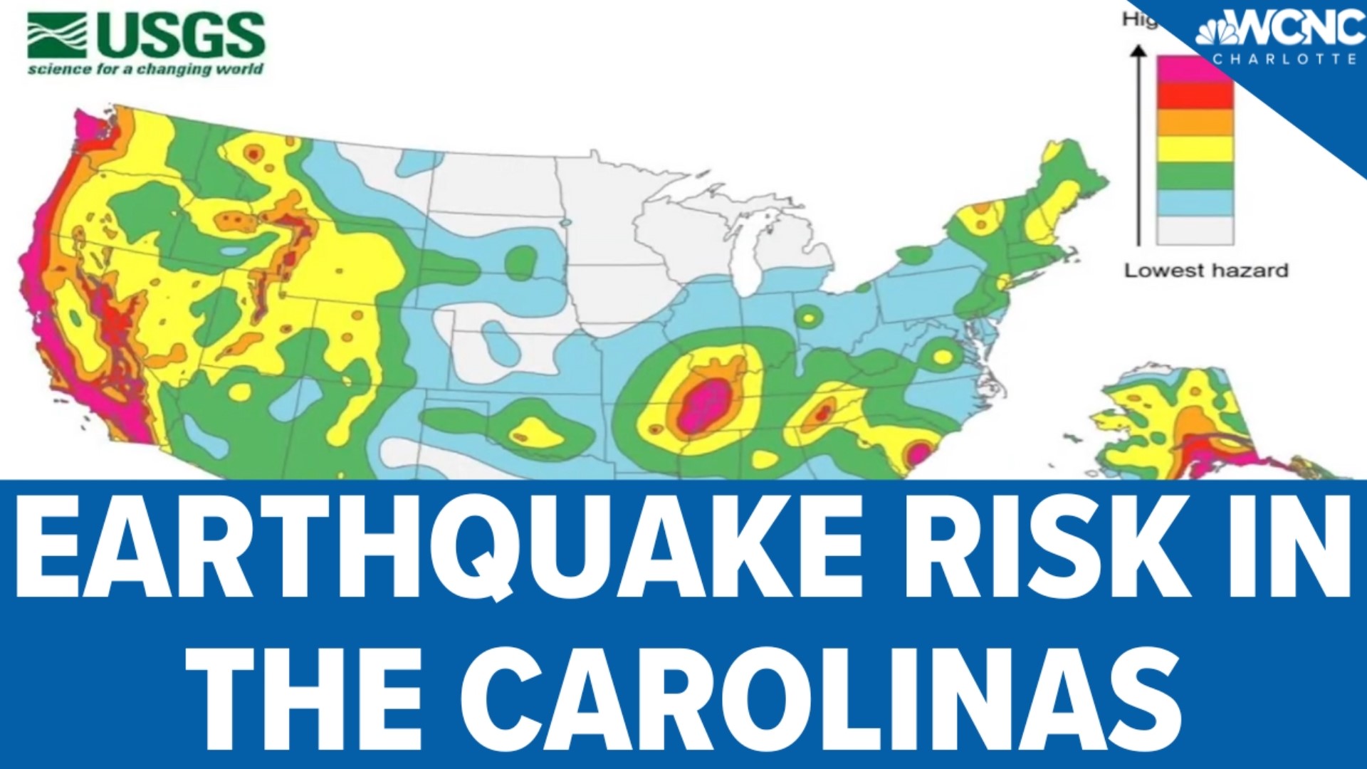 KJ Jacobs examines the risks of earthquakes here in the Carolinas.