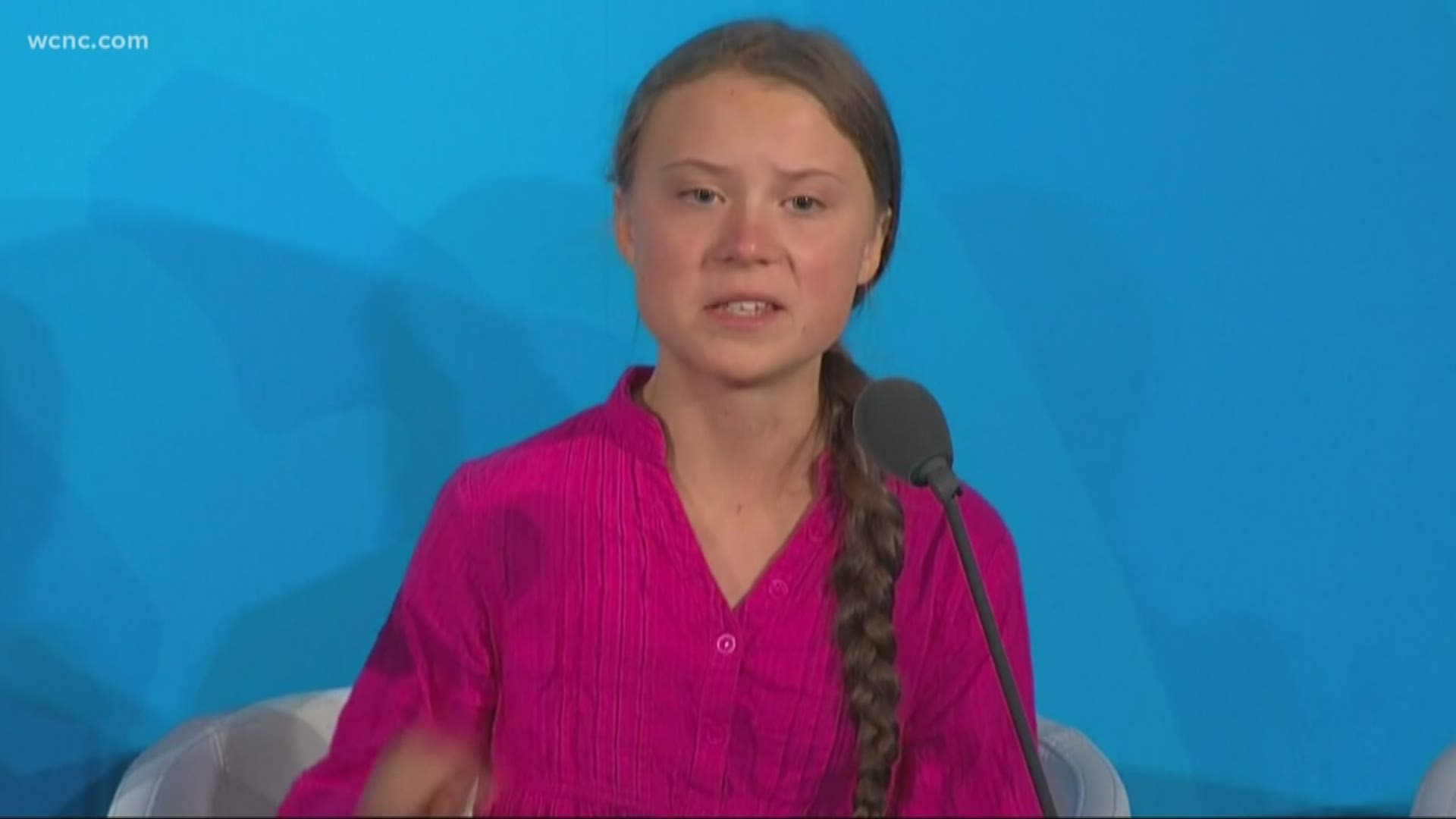 Climate activist Greta Thunberg announced on social media she will join a climate strike in Charlotte Friday.
