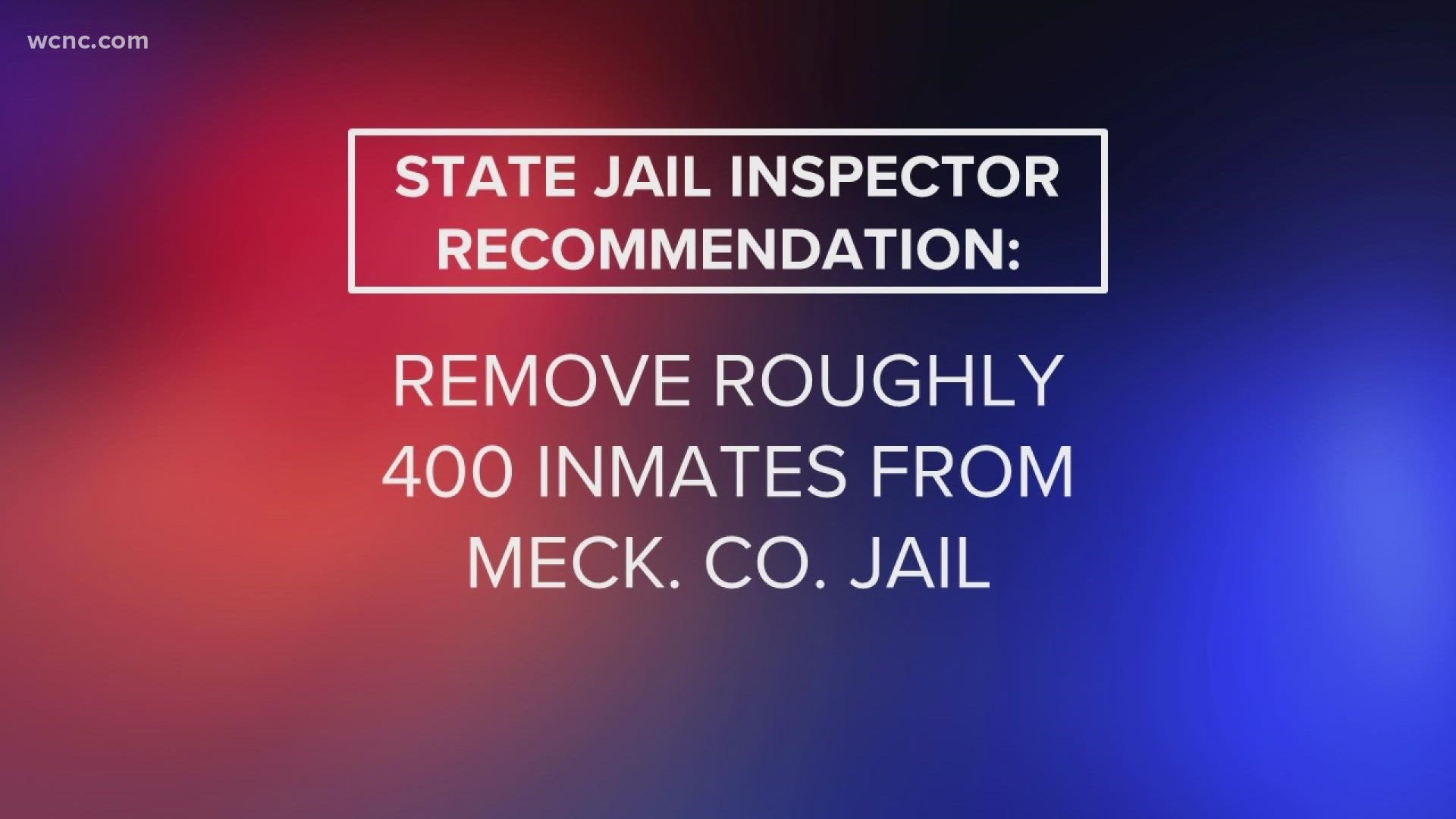The state inspection follows a WCNC Charlotte investigation that identified growing violence against guards and a violation of minimum standards.
