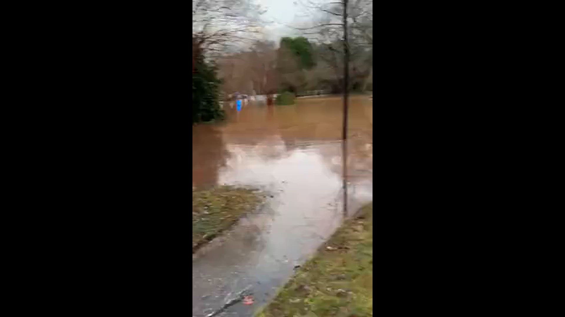 Heavy flooding at Chilton Place and Sharon Road in Charlotte
Credit: Laura Baughan