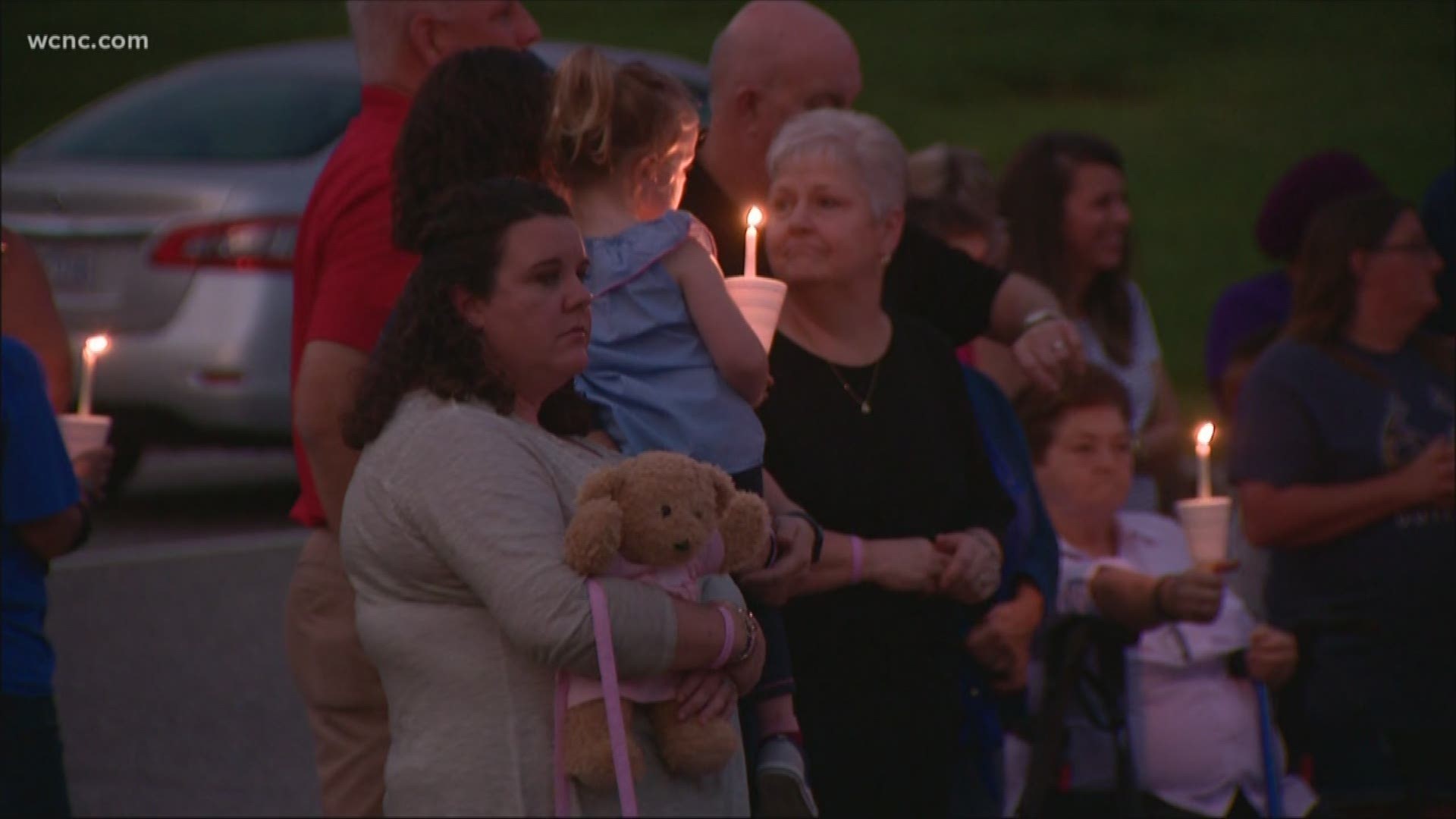 A community held a candlelight memorial to honor a little boy who disappeared last week.