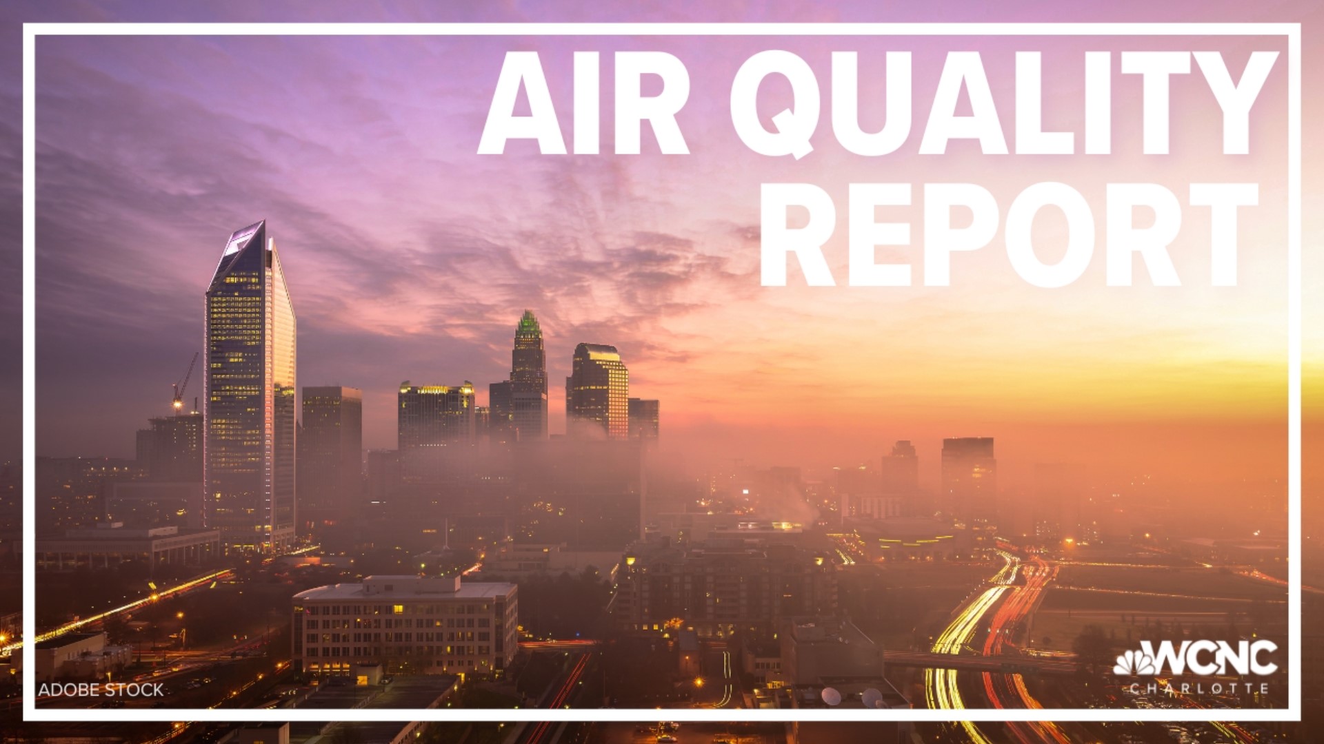 The American Lung Association's "State of the Air" report gave Mecklenburg County an F when it comes to the amount of high ozone level days in the county.