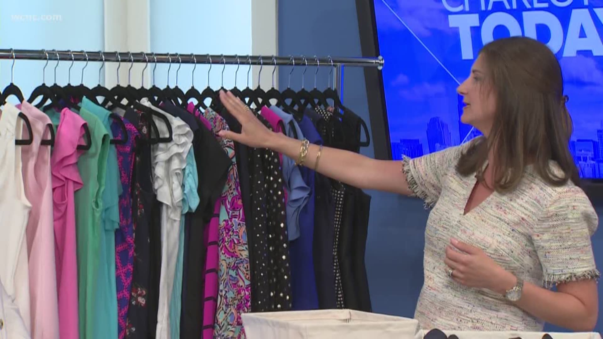 Professional organizer, Bethany Mann, shows us how reorganizing our closets doesn’t have to be scary. Check out her tips for storing clothes and accessories.