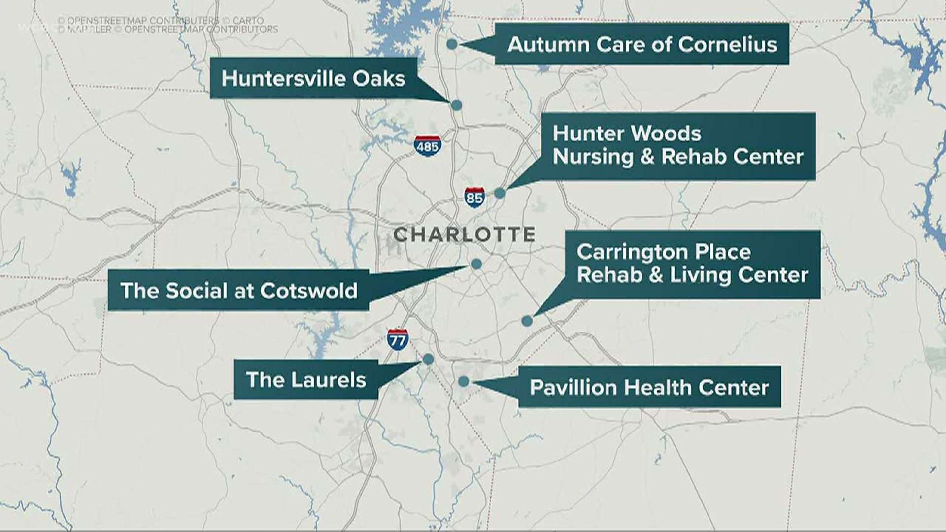 We are talking with a family that is worried about Atrium and Huntersville possibly moving patients to their fathers nursing home.