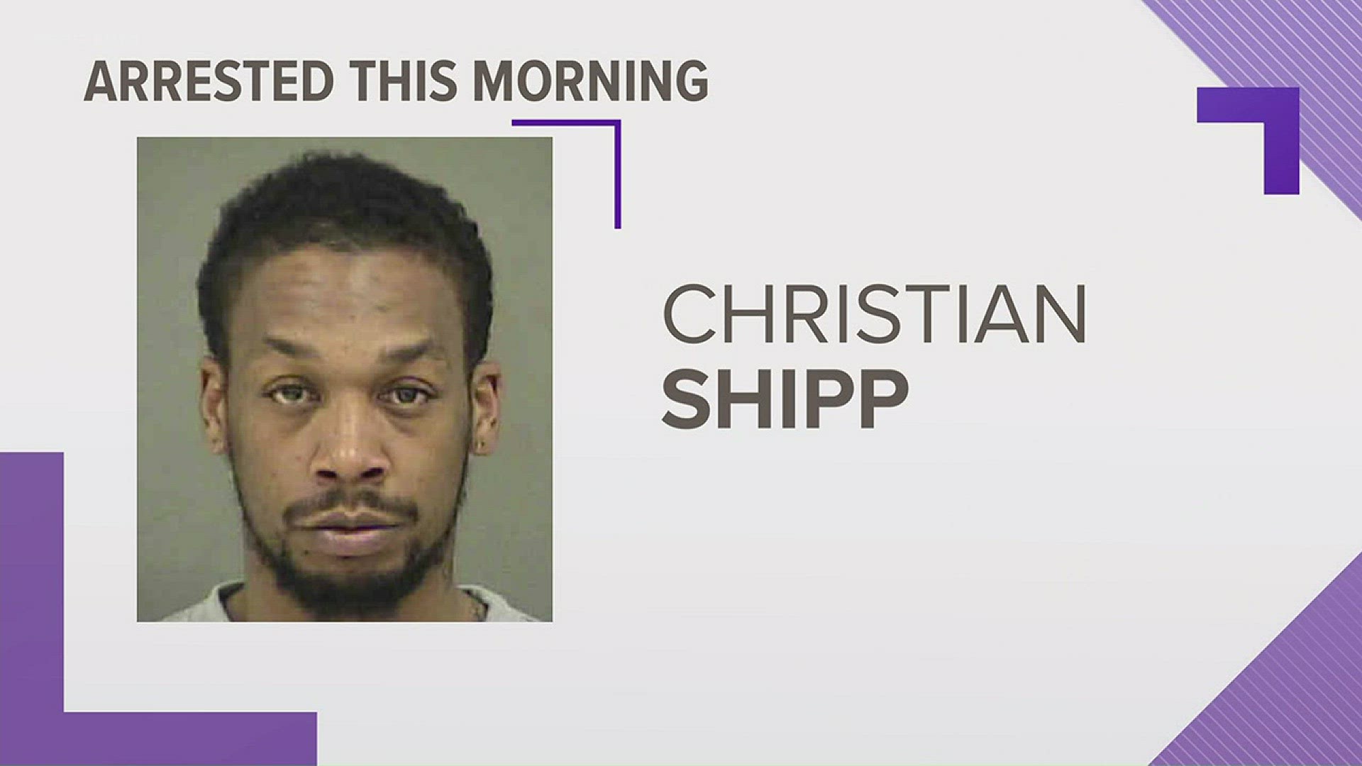 CMPD arrested a man who is suspected of kidnapping a woman and stealing her car Saturday morning.