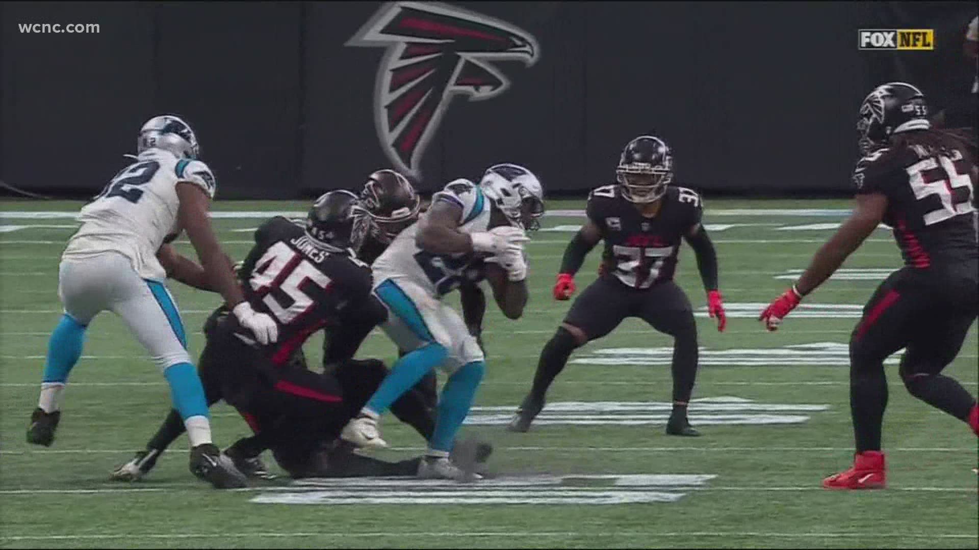 The Carolina Panthers won their 3rd straight game against the Atlanta Falcons.