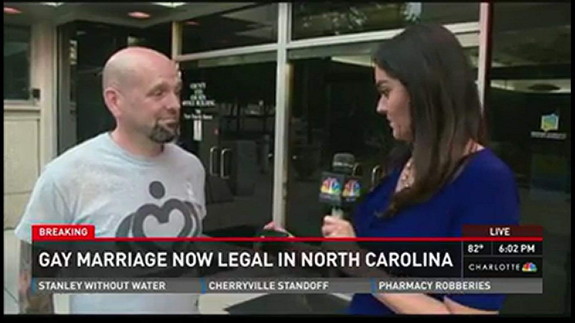 Couple celebrates same-sex marriage ruling wcnc image