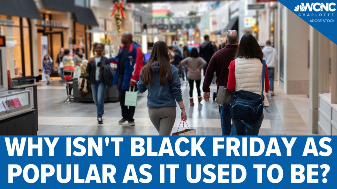 Why isn't Black Friday as popular as it used to be?