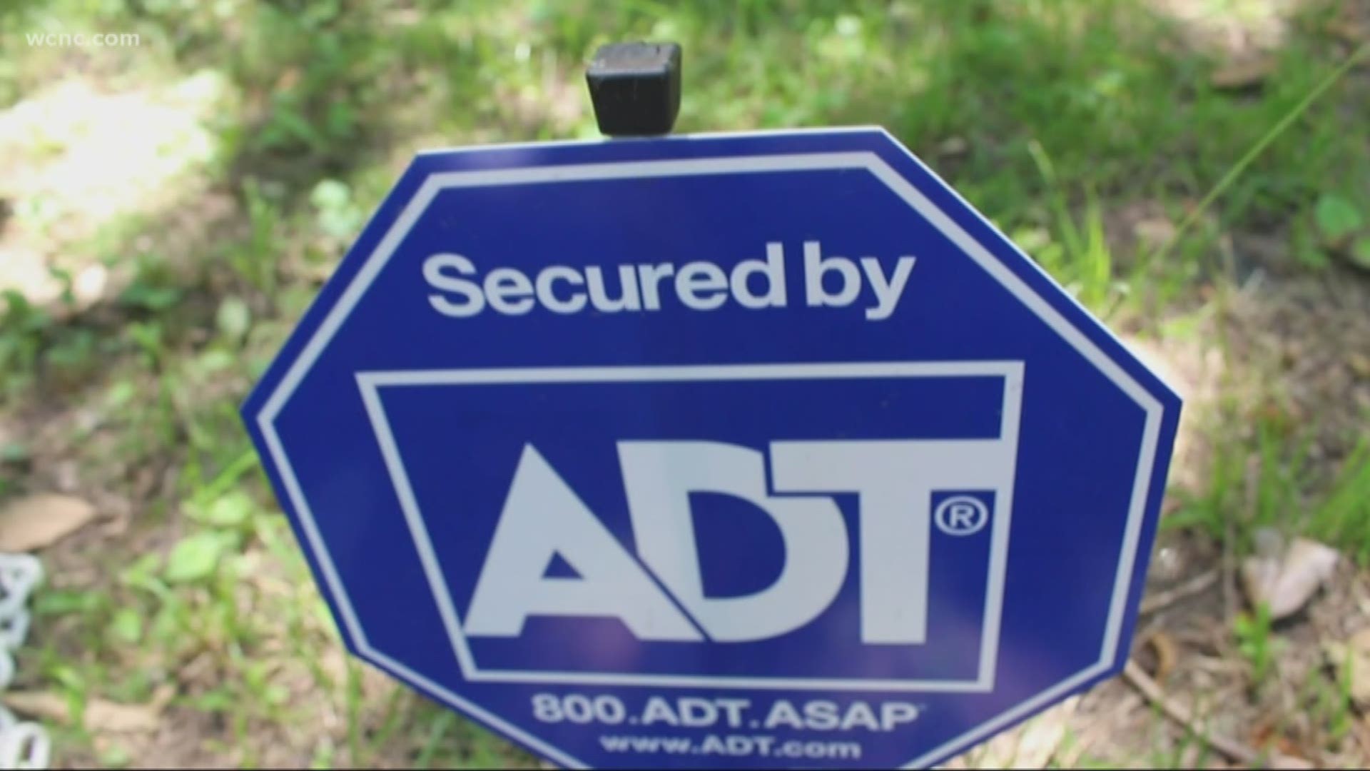 Someone posing as an ADT salesman is heading door to door in our area, asking families about security. They may have a badge or clipboard, but don't be fooled.