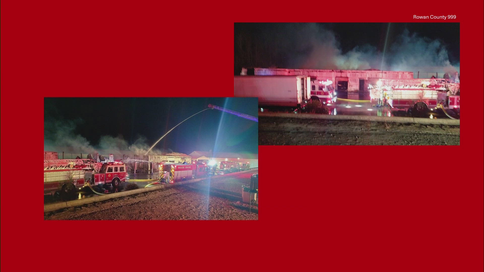 Officials said no one was hurt when a large fire broke out at the popular Rowan County market.