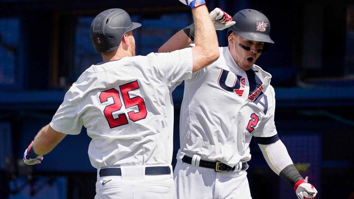 Olympics video: Japan rallies against bullpen to beat US baseball