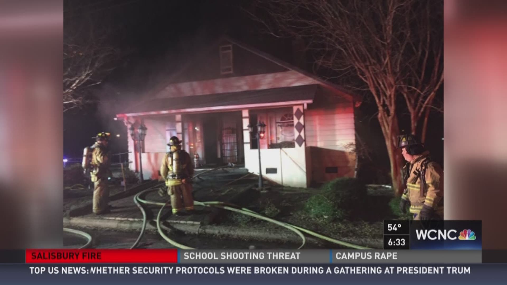 Emergency crews in Salisbury responded to a fire at a local business early Wednesday morning.