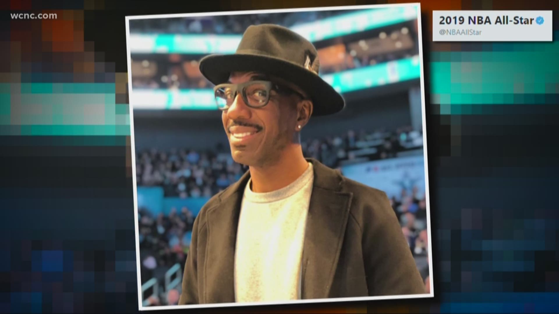 Dozens of celebrities were in Charlotte for All-Star Weekend, visiting clubs, restaurants, and even the mall. Many of them made their way to the Spectrum Center for the big game.