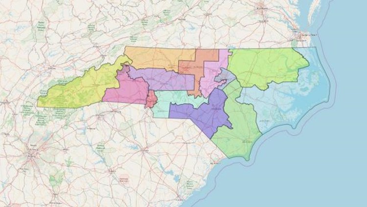 New North Carolina Congress map to be used in 2020 election | wcnc.com